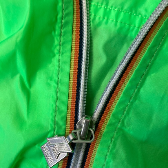 K-Way lime green jacket - Picture 4 of 7